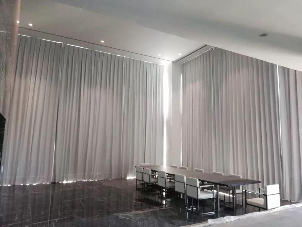 cortinas doble altura